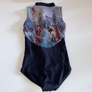 Ainsliewear limited edition mesh zip up leotard